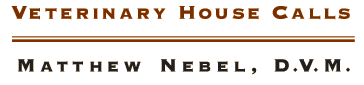 Dr. Nebel Vetinary House Calls